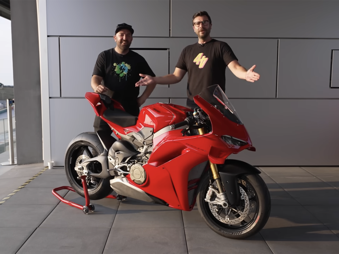 You are currently viewing First Look All New Ducati Panigale V4 77522