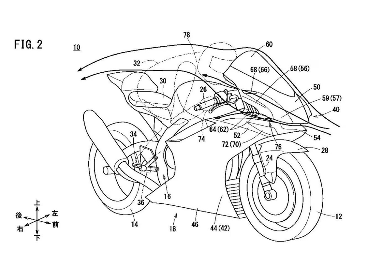 Read more about the article Honda Patent Reveals New Fireblade Aero 66602
